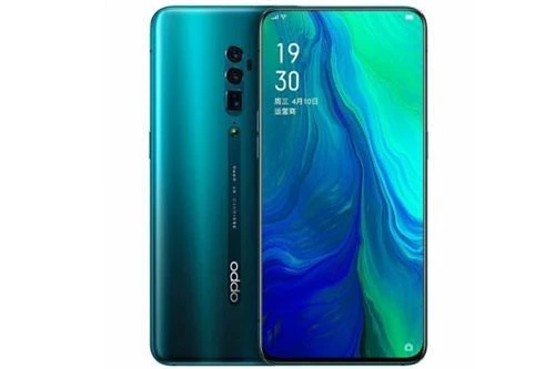 Oppo Reno 10x Zoom sở hữu thiết kế với khung kim loại, 2 bề mặt bảo vệ bởi kính cường lực Corning Gorilla Class 6, cảm biến vân tay tích hợp trong màn hình. Máy có số đo 162x77,2x9,3 mm, cân nặng 210 g.