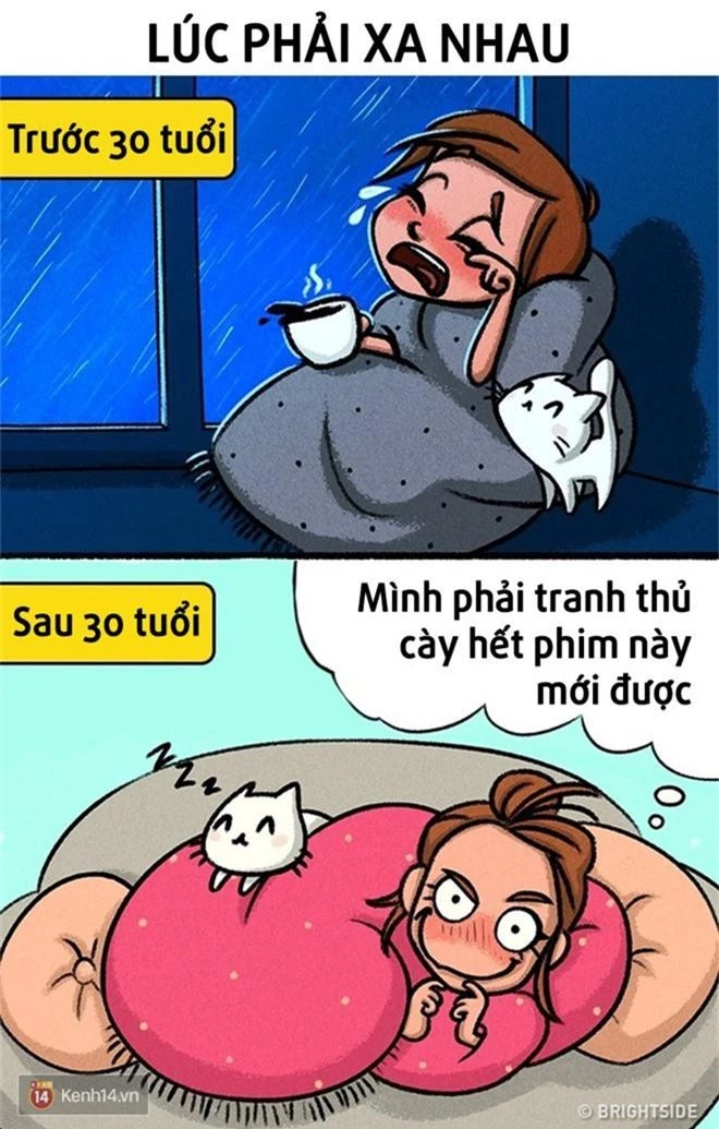 Sự khác biệt chan chát giữa tình yêu tuổi 20 vs 30: Khi ta lớn, con tim cũng thực tế quá đi! - Ảnh 1.