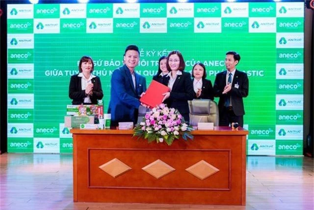 Tuyển thủ Quang Hải chính thức trở thành Đại sứ bảo vệ môi trường của AnEco - 3