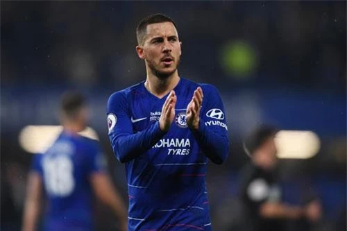 Tiền vệ trái: Eden Hazard (Chelsea).