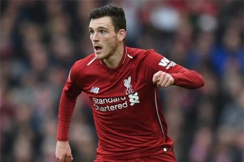 Hậu vệ trái: Andrew Robertson (Liverpool).