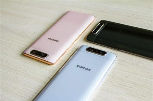 Ảnh chi tiết Samsung Galaxy A80 vừa ra mắt