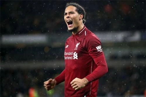 Trung vệ: Virgil van Dijk (Liverpool).