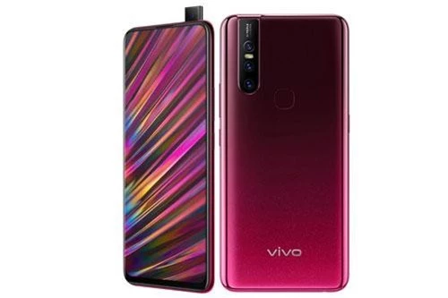 Vivo V15 sử dụng vỏ nhựa nguyên khối. Máy có kích thước 161,2x75,9x8,5 mm, cân nặng 186 g. 