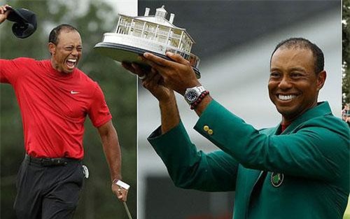 Tiger Woods lần thứ 5 vô địch The Masters