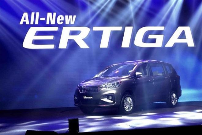Suzuki Ertiga 2019 sắp ra mắt, cạnh tranh với Mitsubishi Xpander