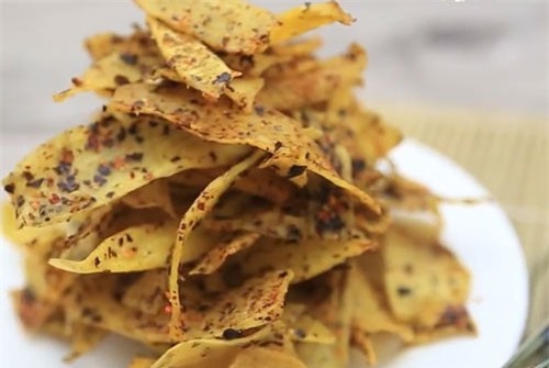 CLIP: Cách làm snack khoai lang rong biển ăn là ghiền