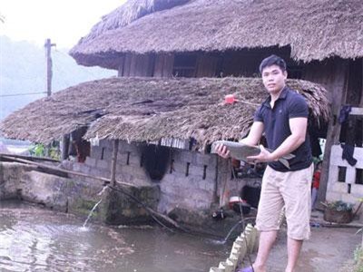 Hà Giang: Học ngành y, trai bảnh lại về quê nuôi loài cá sống thọ tới 50 năm