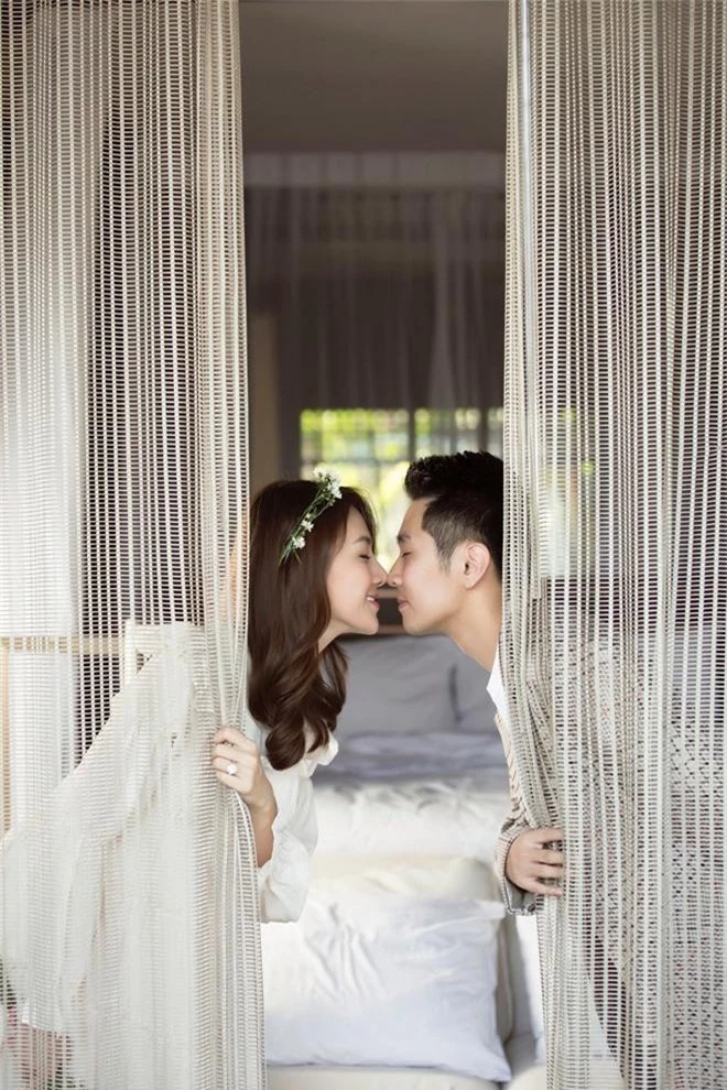 Cận ngày trọng đại, Lê Hà tung trọn bộ ảnh cưới lãng mạn chẳng kém phim Hàn cùng hôn phu điển trai - Ảnh 11.