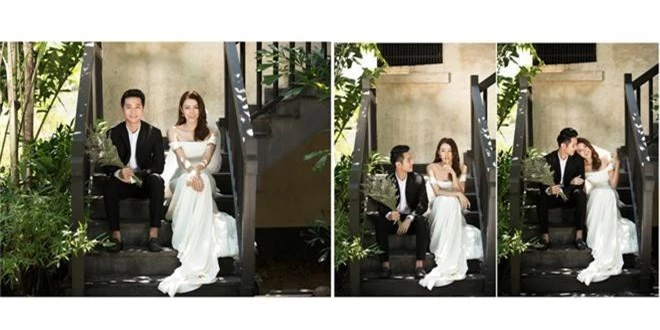 Cận ngày trọng đại, Lê Hà tung trọn bộ ảnh cưới lãng mạn chẳng kém phim Hàn cùng hôn phu điển trai - Ảnh 16.