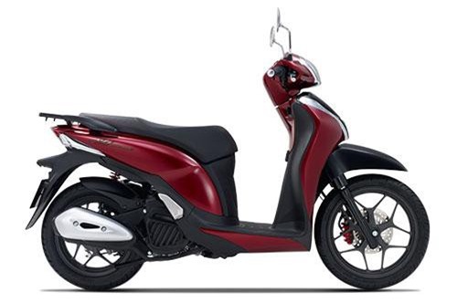Cận cảnh Honda SH Mode 2019 màu đỏ đen, giá 52,49 triệu