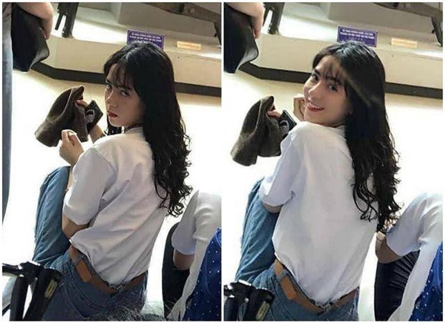 "Hot girl hờn dỗi" và phản ứng "diễn sâu" gặp máy ảnh gây sốt mạng