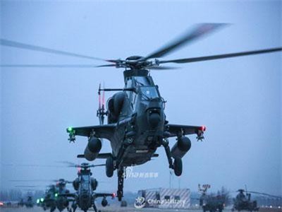 Choáng ngợp màn bay đêm của trực thăng tấn công "xịn" nhất Trung Quốc