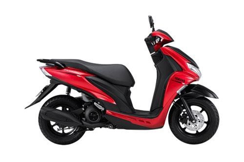 Ngắm Yamaha FreeGo màu đỏ, giá 32,99 triệu ở Việt Nam