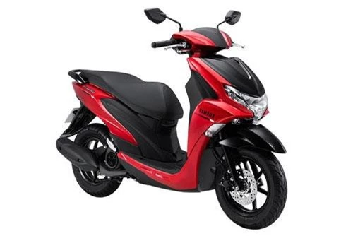 Yamaha FreeGo 125cc màu đỏ.