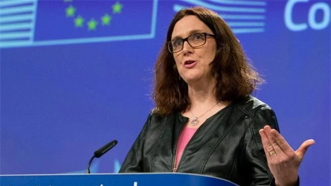 Ủy viên Cecilia Malmstrom. Ảnh: Spiegel.