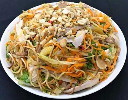 Cách làm món nộm gà thập cẩm ngon khó cưỡng