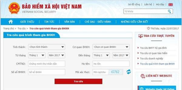 Cách tra cứu hồ sơ BHXH dành cho kế toán