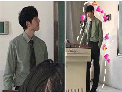 Bị chụp lén, giảng viên vẫn điển trai và ngời ngời phong độ bất chấp "cam thường"