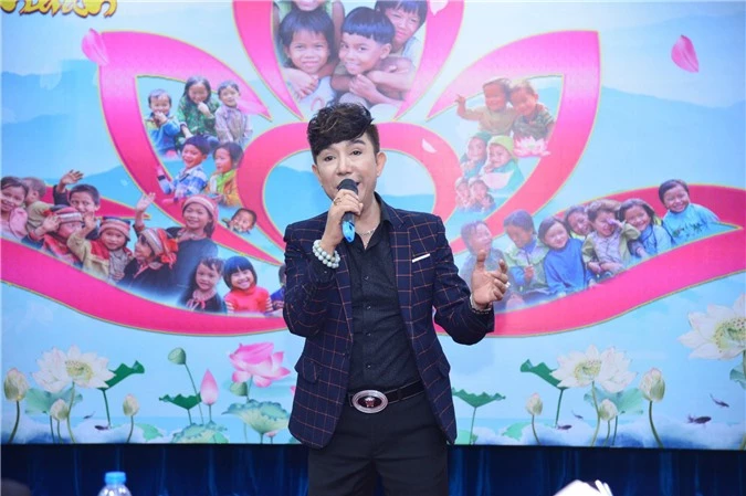 Ca sĩ Long Nhật phát biểu về chương trình ý nghĩa Chung một trái tim 