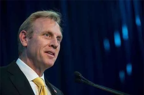 Quyền Bộ trưởng Quốc phòng Mỹ Patrick Shanahan. Ảnh: Military.com.