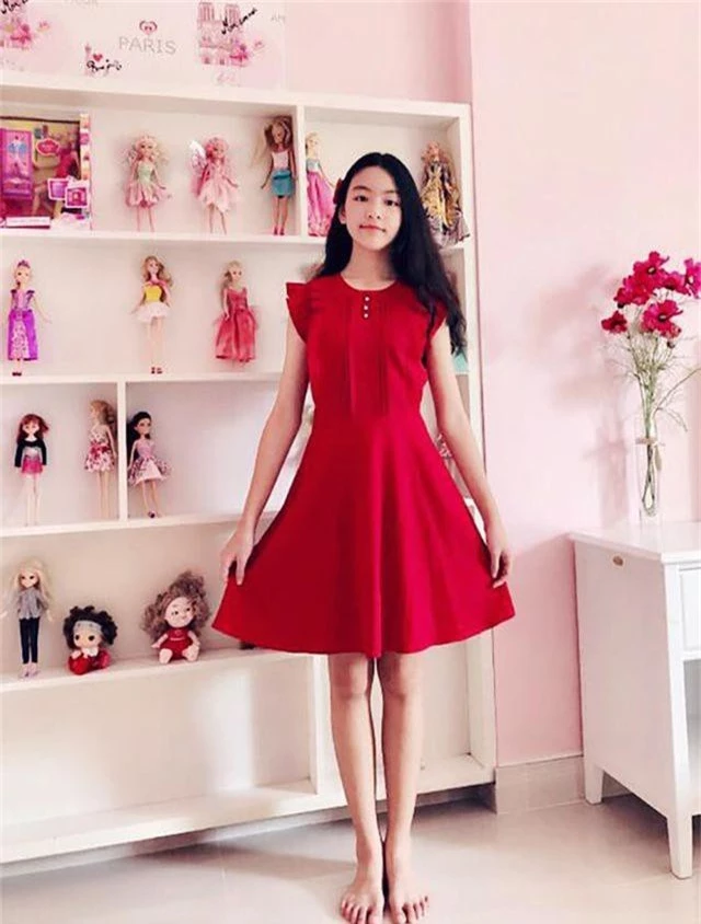 Con gái Quyền Linh ra dáng thiếu nữ xinh đẹp dịu dàng như Hoa hậu tương lai - 8