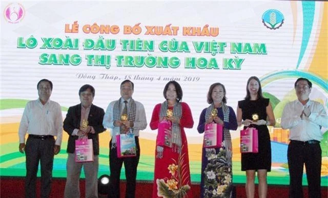 Lô xoài Việt Nam đầu tiên lên đường sang Hoa Kỳ - 1