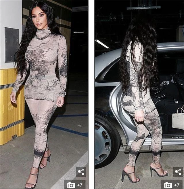 Trang phục kỳ dị của Kim Kardashian - 1