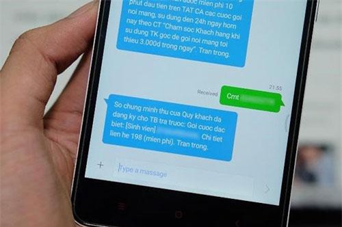 Lộ thông tin khách hàng khi dùng mạng di động