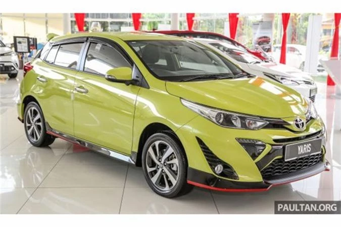 Can canh Toyota Yaris 2019 tai Malaysia gia tu 406 trieu dong