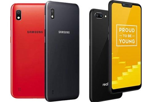 Tậu smartphone giá rẻ, chọn Samsung Galaxy A10 hay Realme C1?