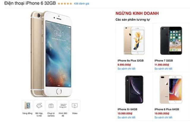 Sau 5 năm, iPhone 6 chính thức khai tử tại Việt Nam - Ảnh 1.