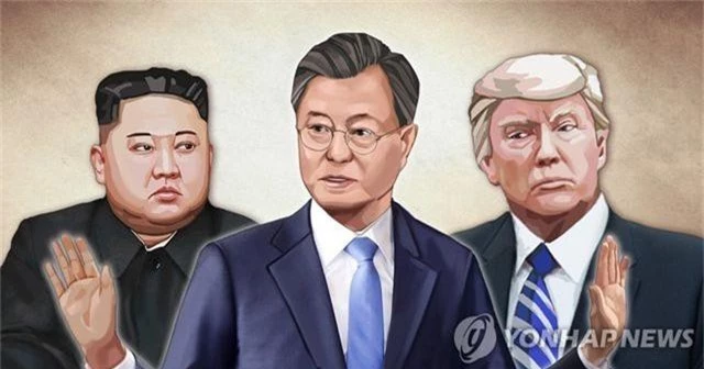 Tổng thống Hàn Quốc mang thông điệp của ông Trump gửi đến ông Kim - 1