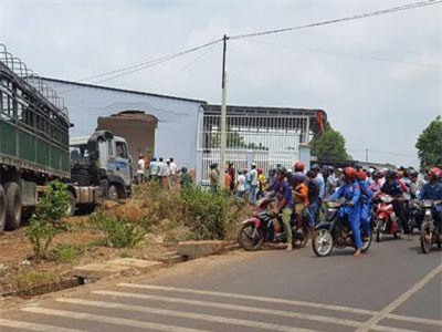 Đắk Lắk: Xe container mất lái tông sập nhà dân, 6 người hốt hoảng tháo chạy