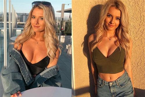 Đường cong ‘chết người’ của nữ tay đua người Mỹ