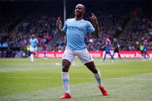 Tiền đạo: Raheem Sterling (Man City).