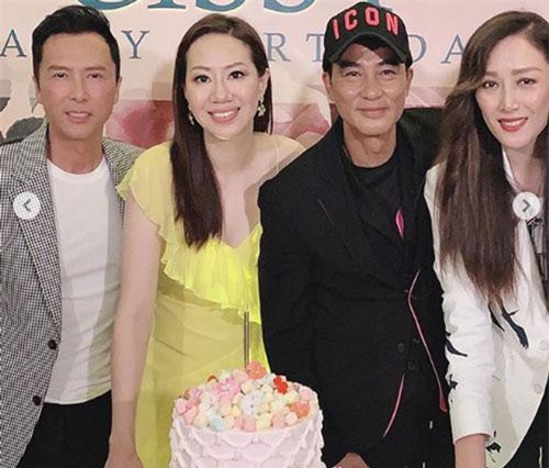 “Võ sư Diệp Vấn” Chân Tử Đơn tổ chức sinh nhật cho “bà xã” hoa hậu