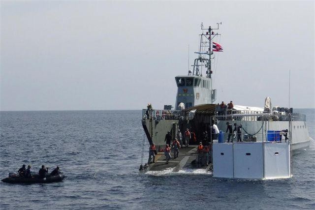 Thái Lan tịch thu nhà nổi giữa biển vì cáo buộc vi phạm lãnh hải