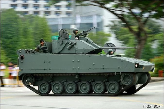 Hiem hoi: Quan doi Singapore duoc tap tran voi sieu tang T-90S-Hinh-9