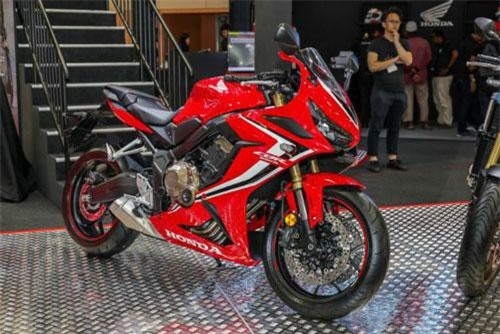 Cận cảnh môtô tầm trung 2019 Honda CBR650R hút phái mạnh
