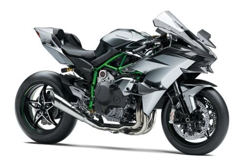 1. Kawasaki Ninja H2R (vận tốc tối đa: 400 km/h ).