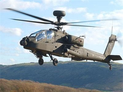 Trực thăng diệt tăng Apache cách biên giới Nga 100km