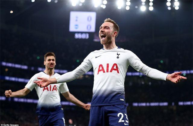 Tottenham bứt phá ở vị trí top 3 Premier League
