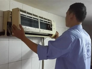 Dân Sài Gòn rủ nhau thuê máy lạnh để 'chống' nắng nóng