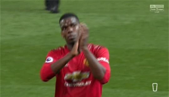 Phản ứng của Pogba ở trận MU vs Man City sau khi bị huyền thoại chỉ trích