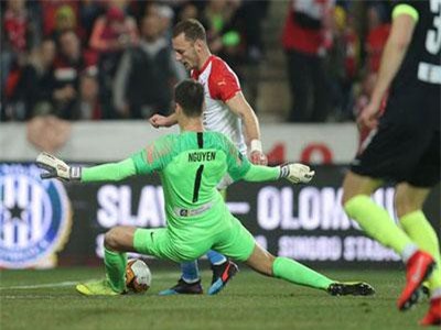 Thủ môn Việt kiều, Filip Nguyễn gây ấn tượng ở giải VĐQG CH Séc