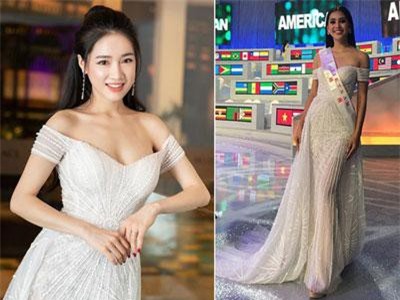 Nhã Phương "đụng váy" Tiểu Vy: Thấp hơn cả chục phân và nhiều hơn 10 tuổi nhưng nào có thua kém gì!