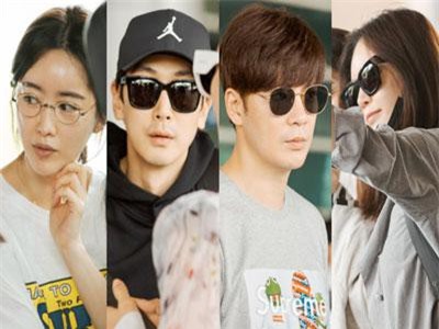 "Phạm Băng Băng xứ Hàn" mặt mộc quá đỉnh, cặp đôi tài tử "Jumong" vừa chia tay đã sóng đôi tại sân bay Tân Sơn Nhất