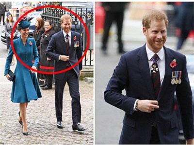 Hoàng tử Harry bất ngờ “tháp tùng” chị dâu Kate đi dự sự kiện nhưng vẻ mặt hạnh phúc, rạng rỡ của cả hai khi sánh bước bên nhau khiến dư luận dậy sóng