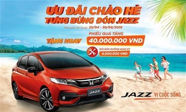 Honda khuyến mại lớn chào hè cho Jazz - 1